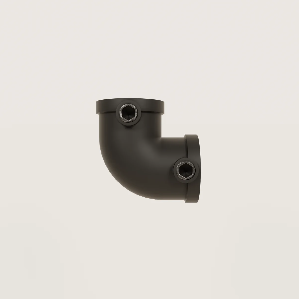 Fitting 90° klem – Pijpverbinding 90 graden