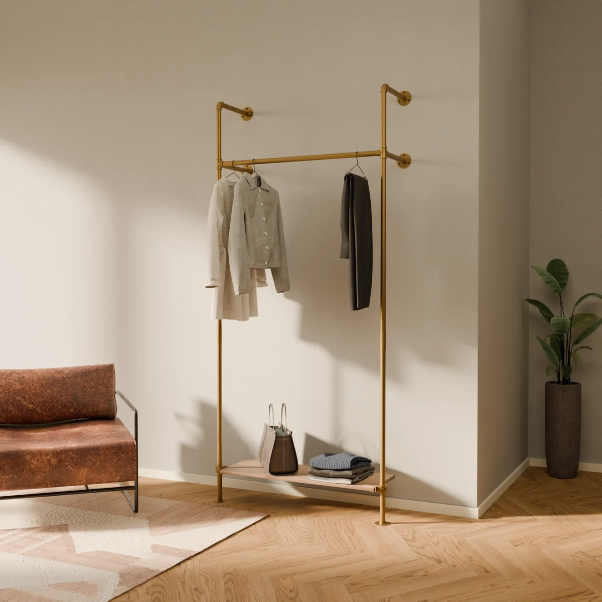 KIM 1 OAK – 1 onderste plank | goud - Image 2