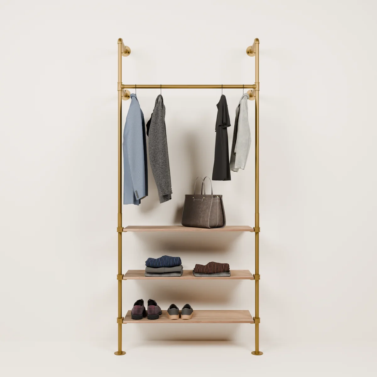 KIM 1 OAK – 3 planken | goud