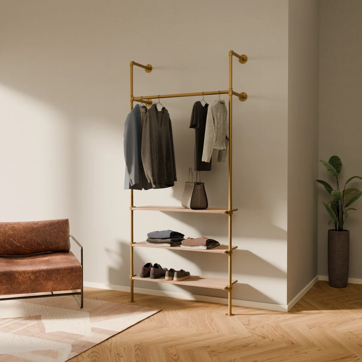 KIM 1 OAK – 3 planken | goud - Image 2