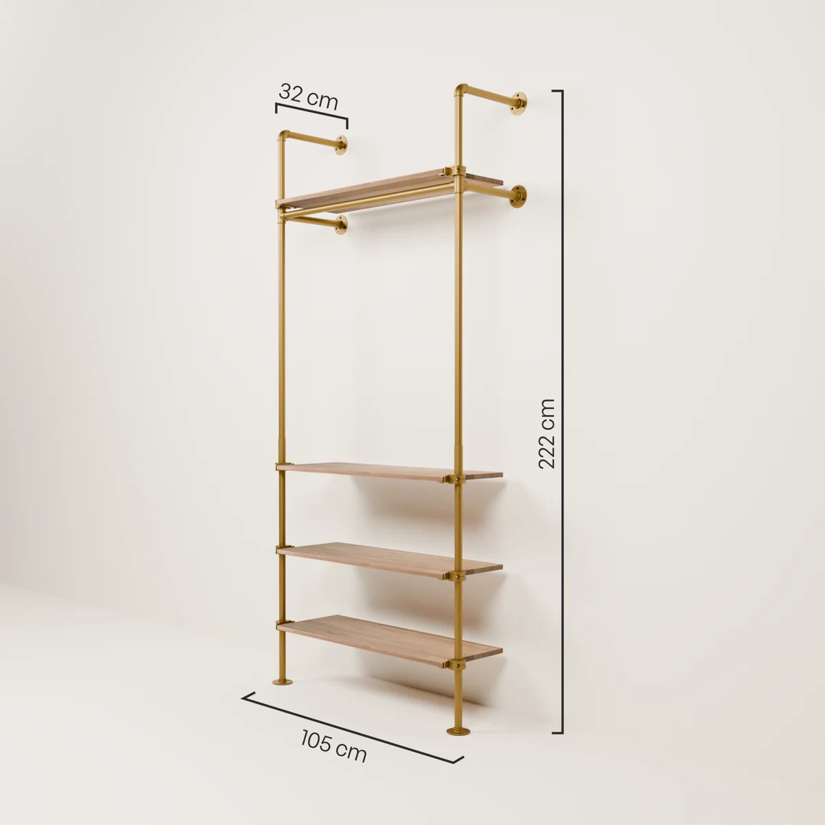 KIM 1 OAK – 4 planken | goud - Image 3