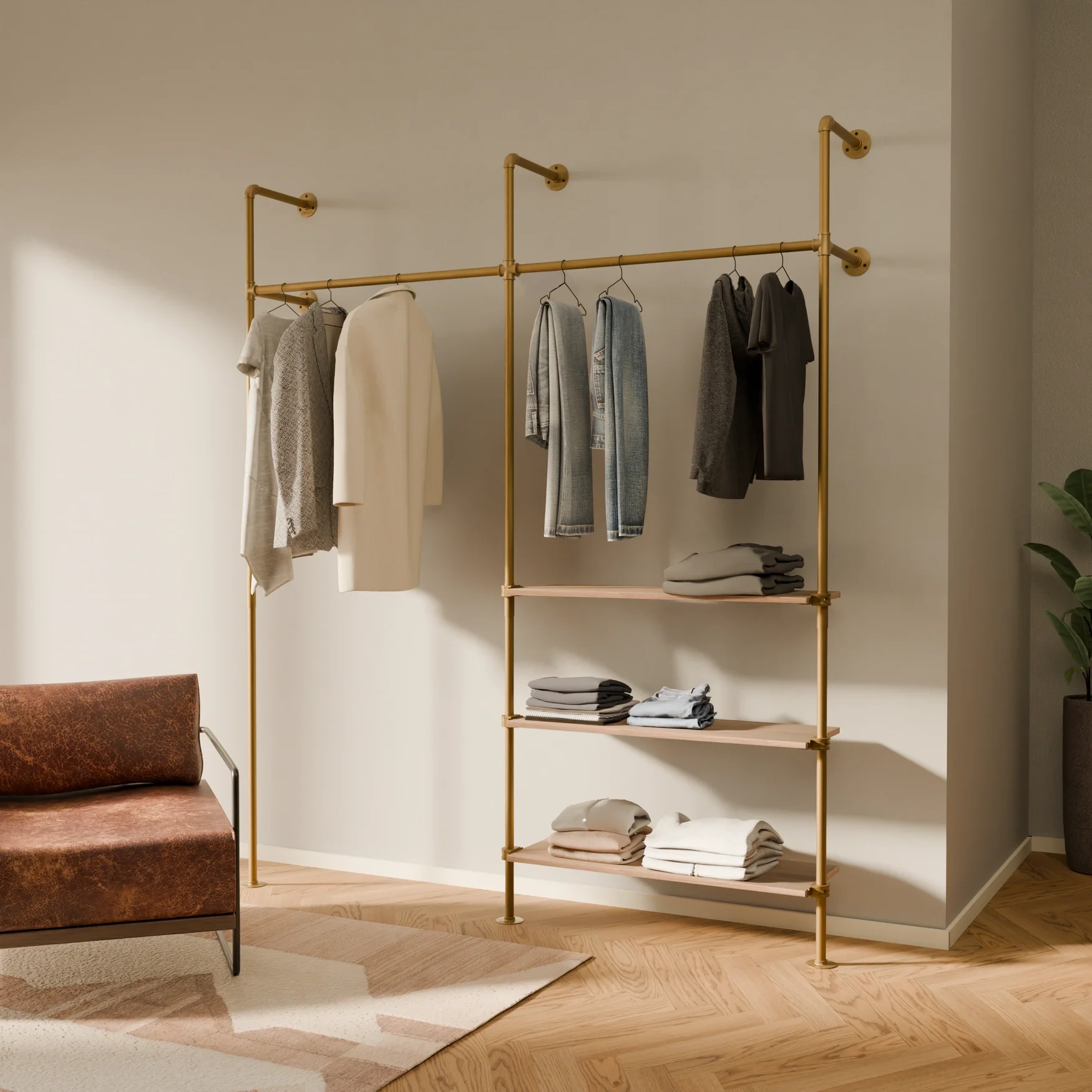 KIM 2 OAK – 3 planken | goud - Image 2