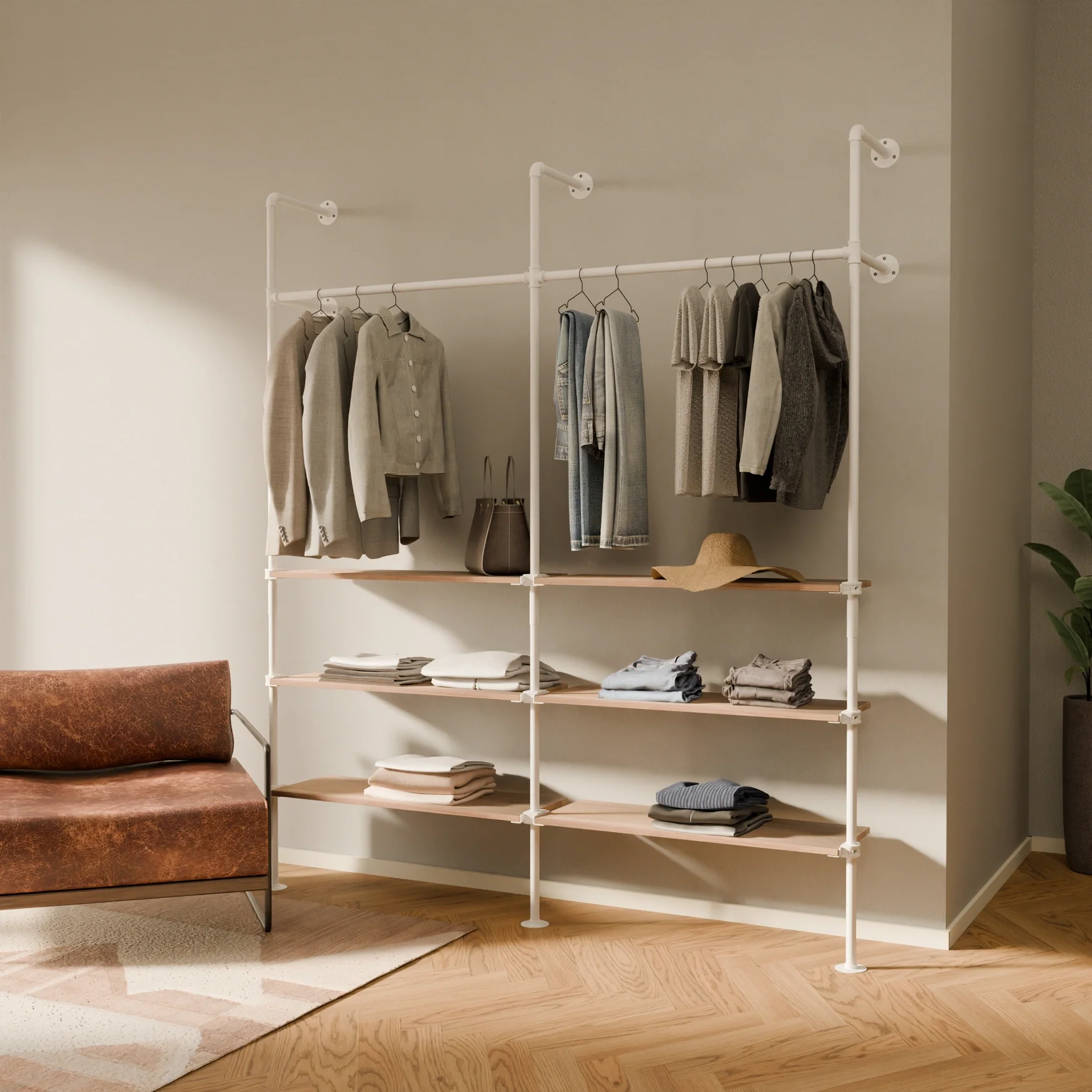 KIM 2 OAK – 6 planken | wit - Image 2