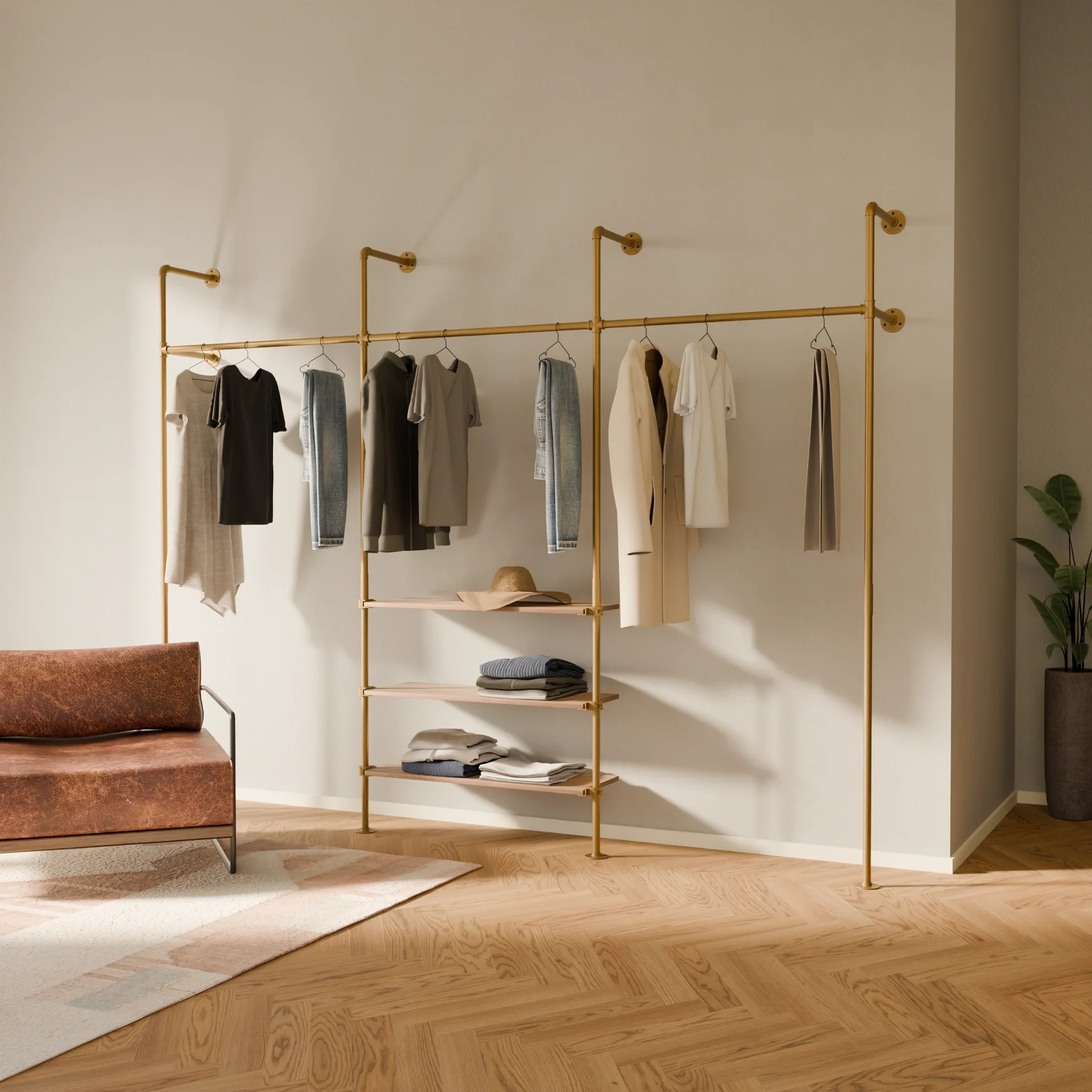 KIM 3 OAK – 3 planken | goud - Image 2