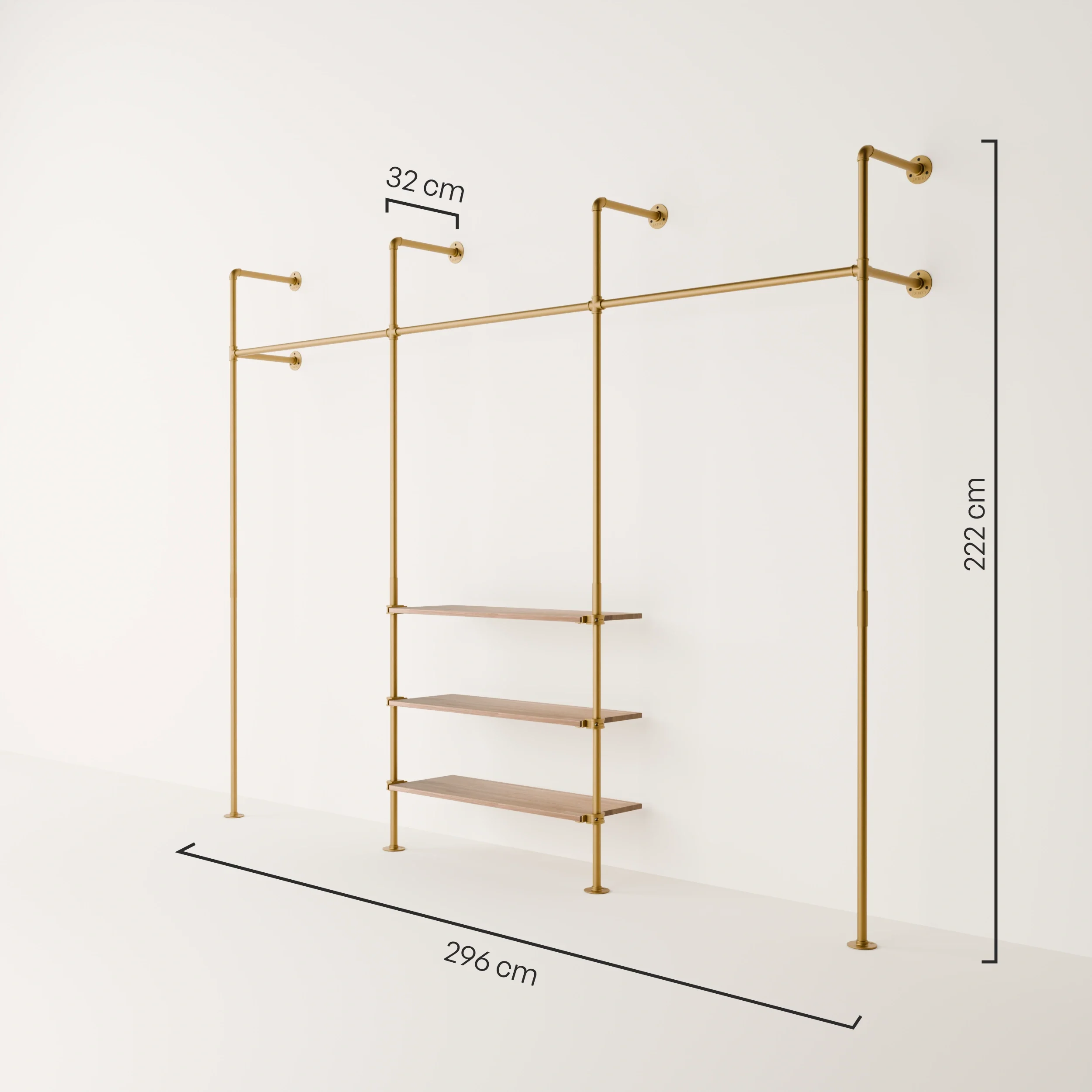 KIM 3 OAK – 3 planken | goud - Image 3