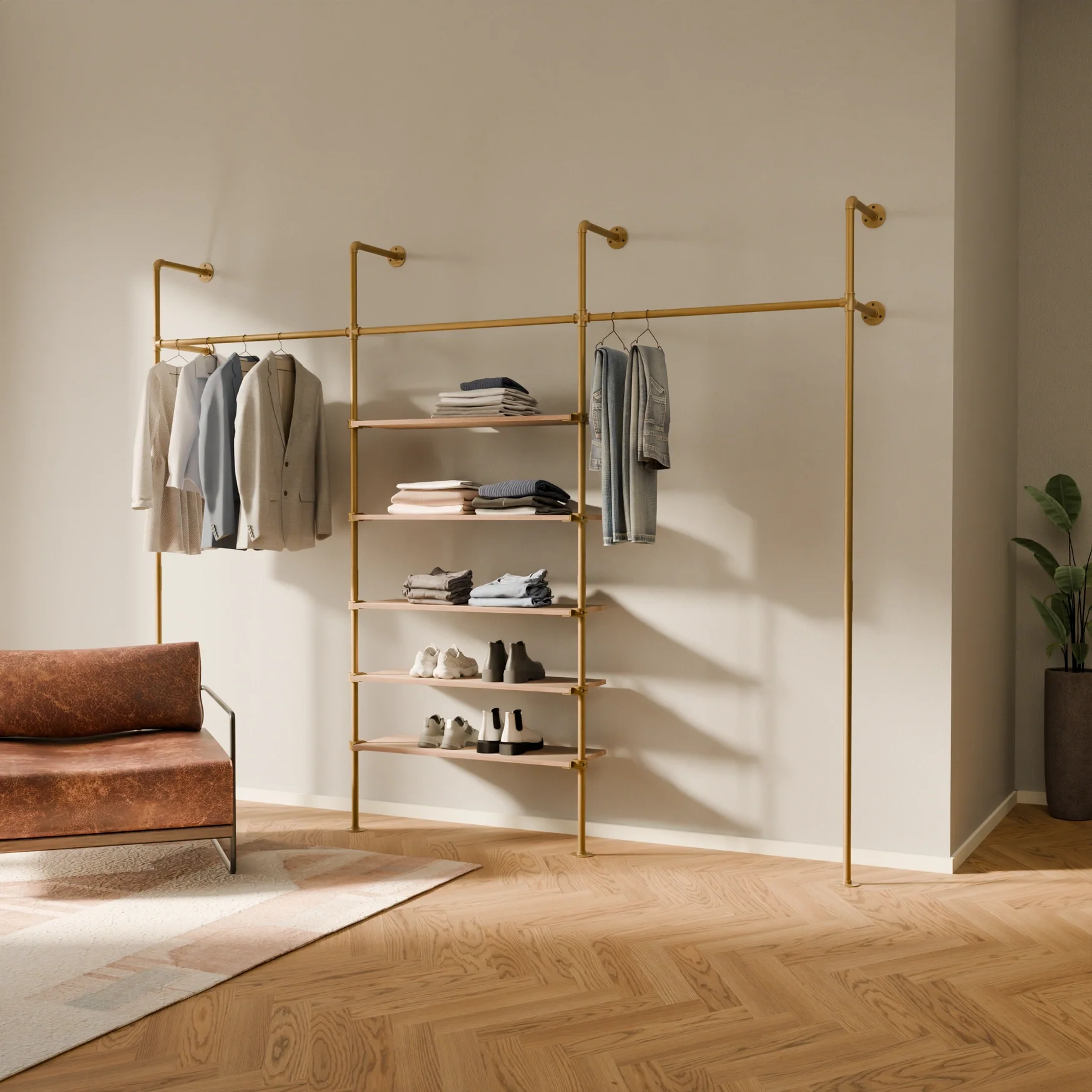 KIM 3 OAK – 5 planken | goud - Image 2