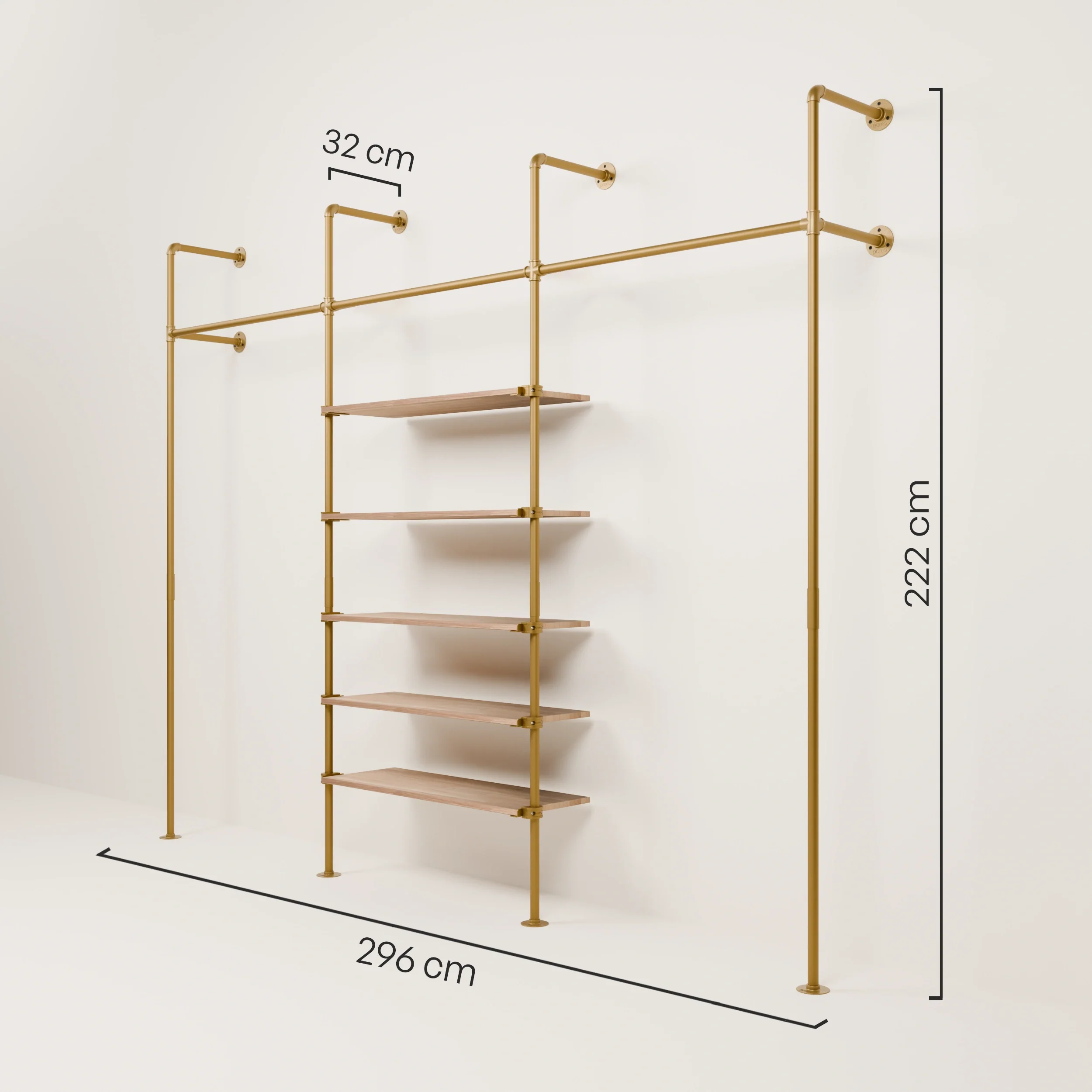 KIM 3 OAK – 5 planken | goud - Image 3