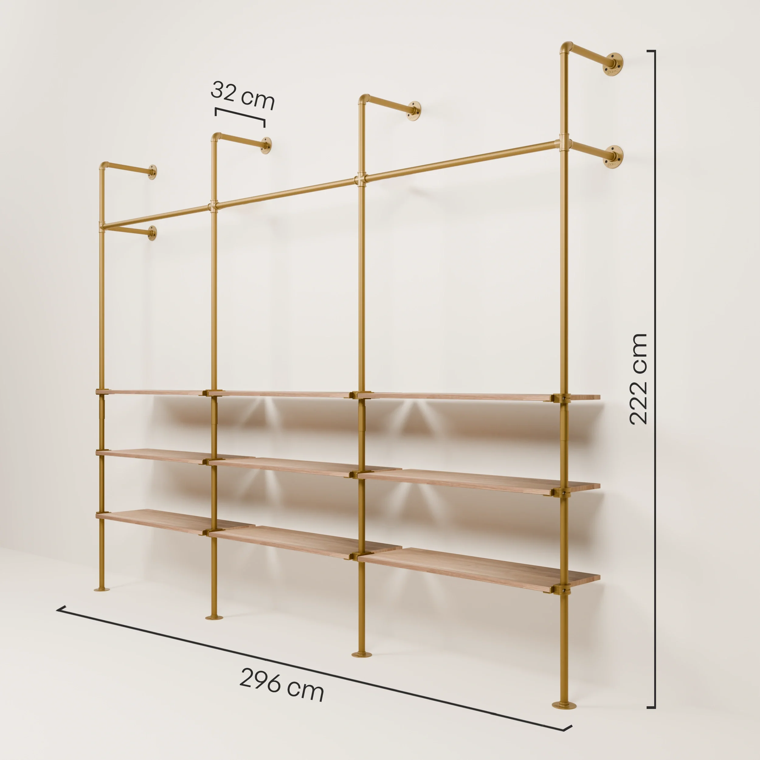 KIM 3 OAK – 9 planken | goud - Image 3