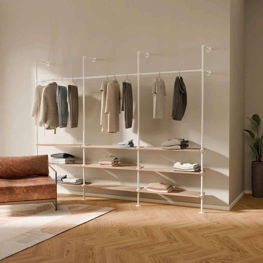 KIM 3 OAK – 9 planken | wit - Image 2
