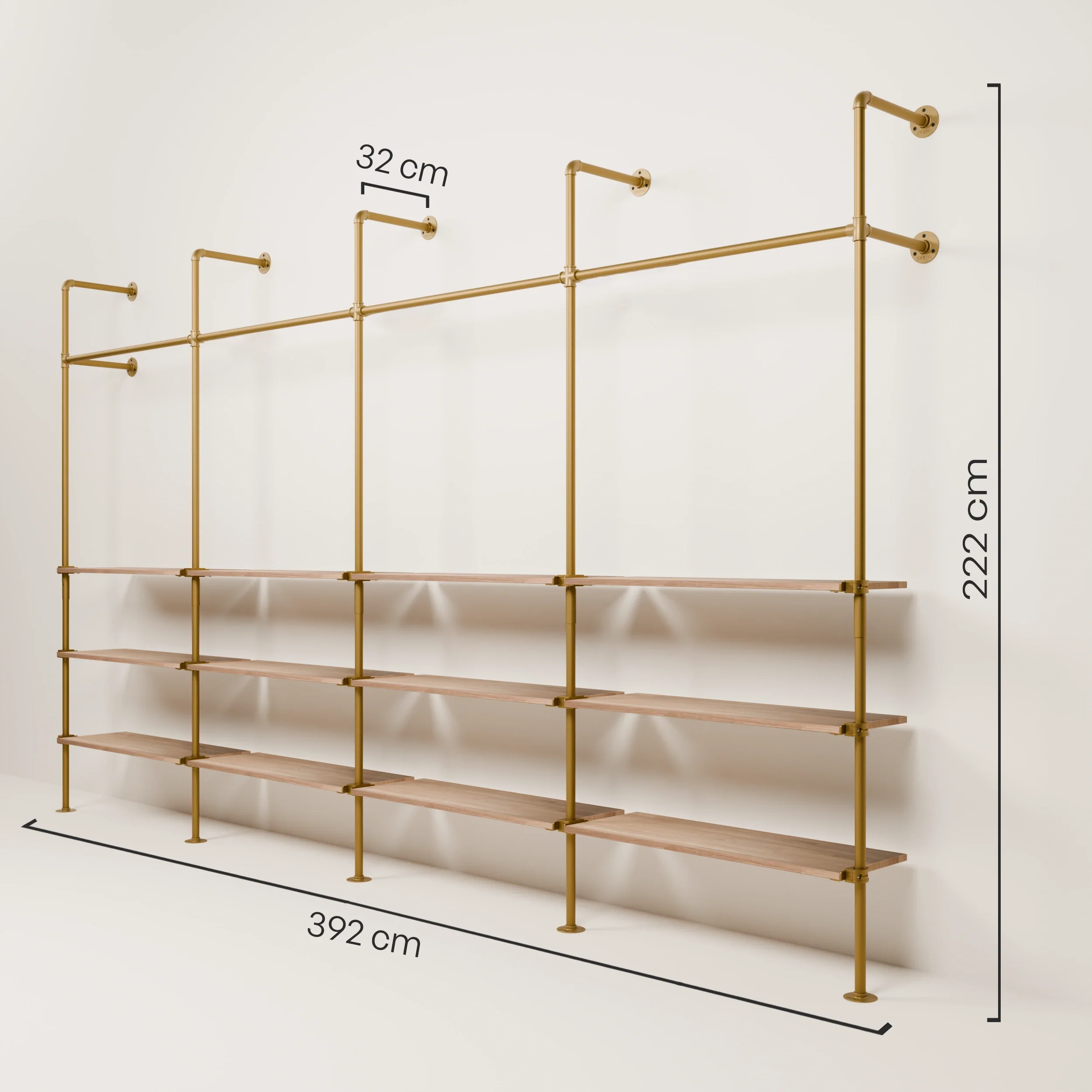 KIM 4 OAK – 12 planken | goud - Image 3