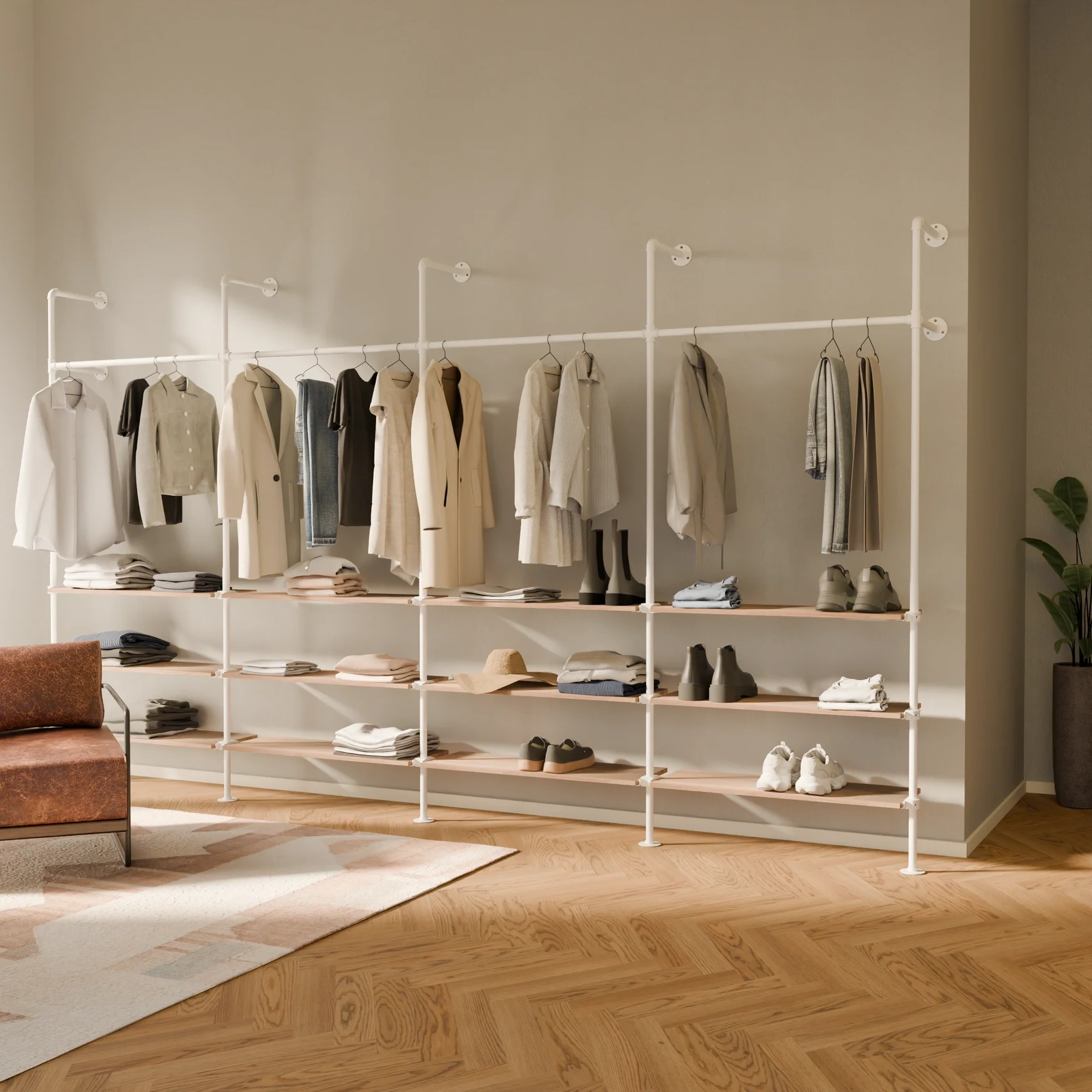 KIM 4 OAK – 12 planken | wit - Image 2