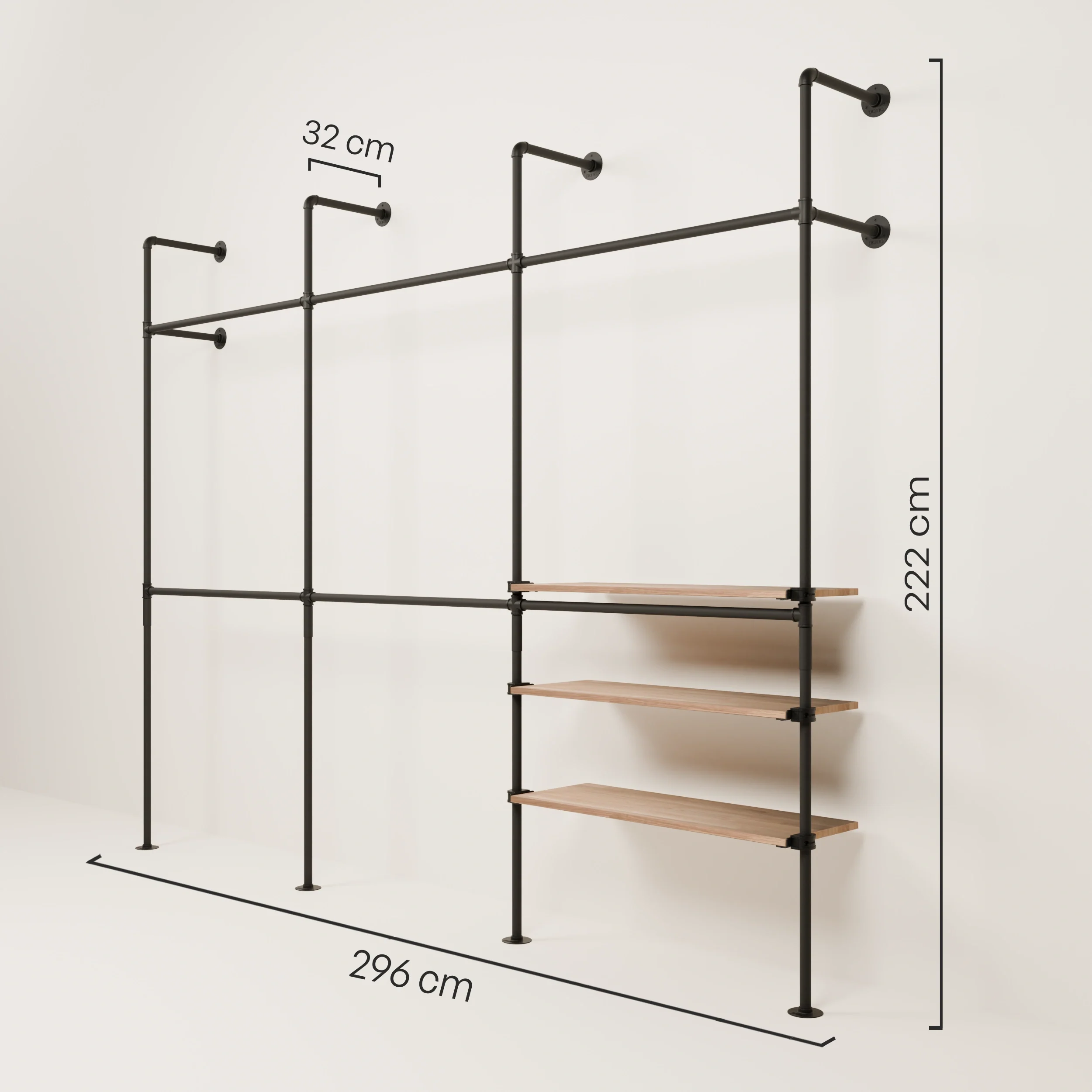 KIM DOUBLE 3 OAK – 3 planken - Image 3