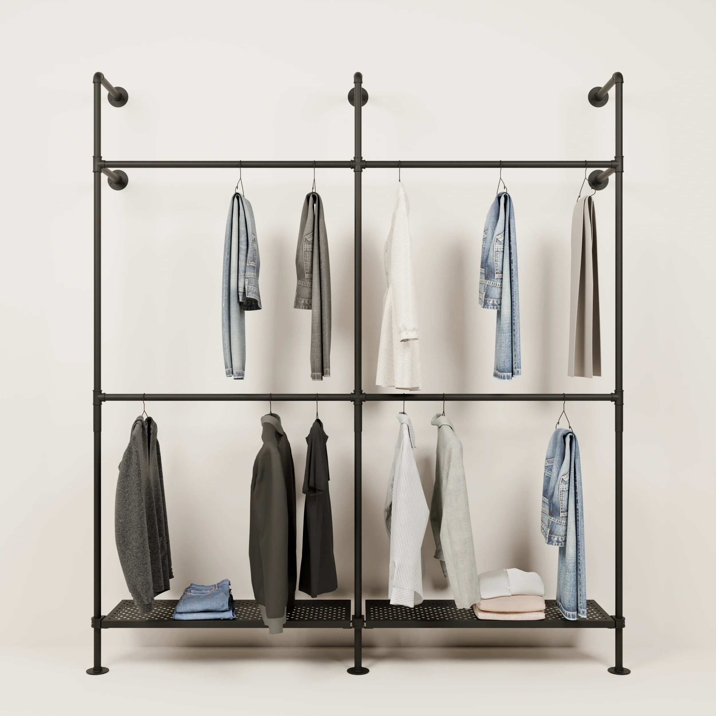 KIM DOUBLE 2 METAL – 2 planken onderaan