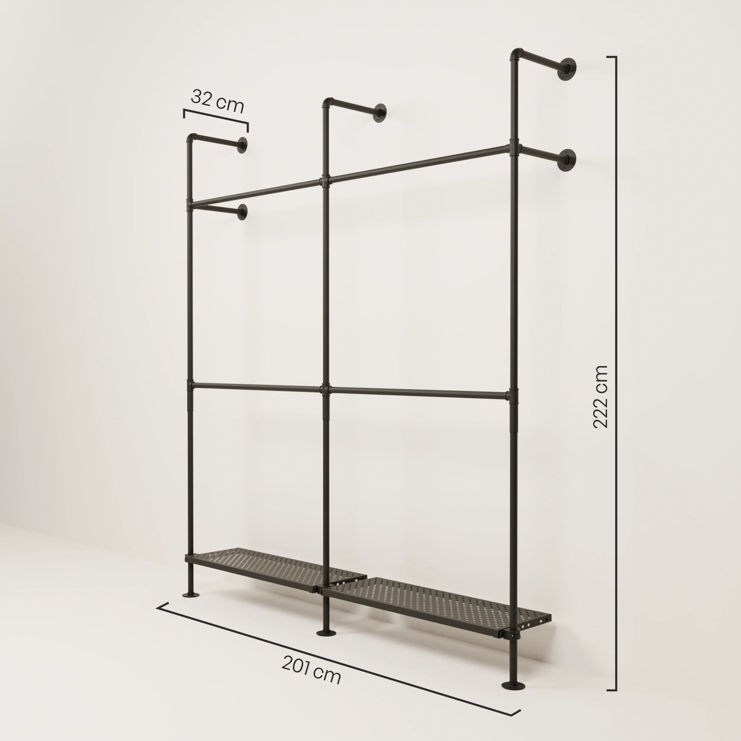 KIM DOUBLE 2 METAL – 2 planken onderaan - Image 3