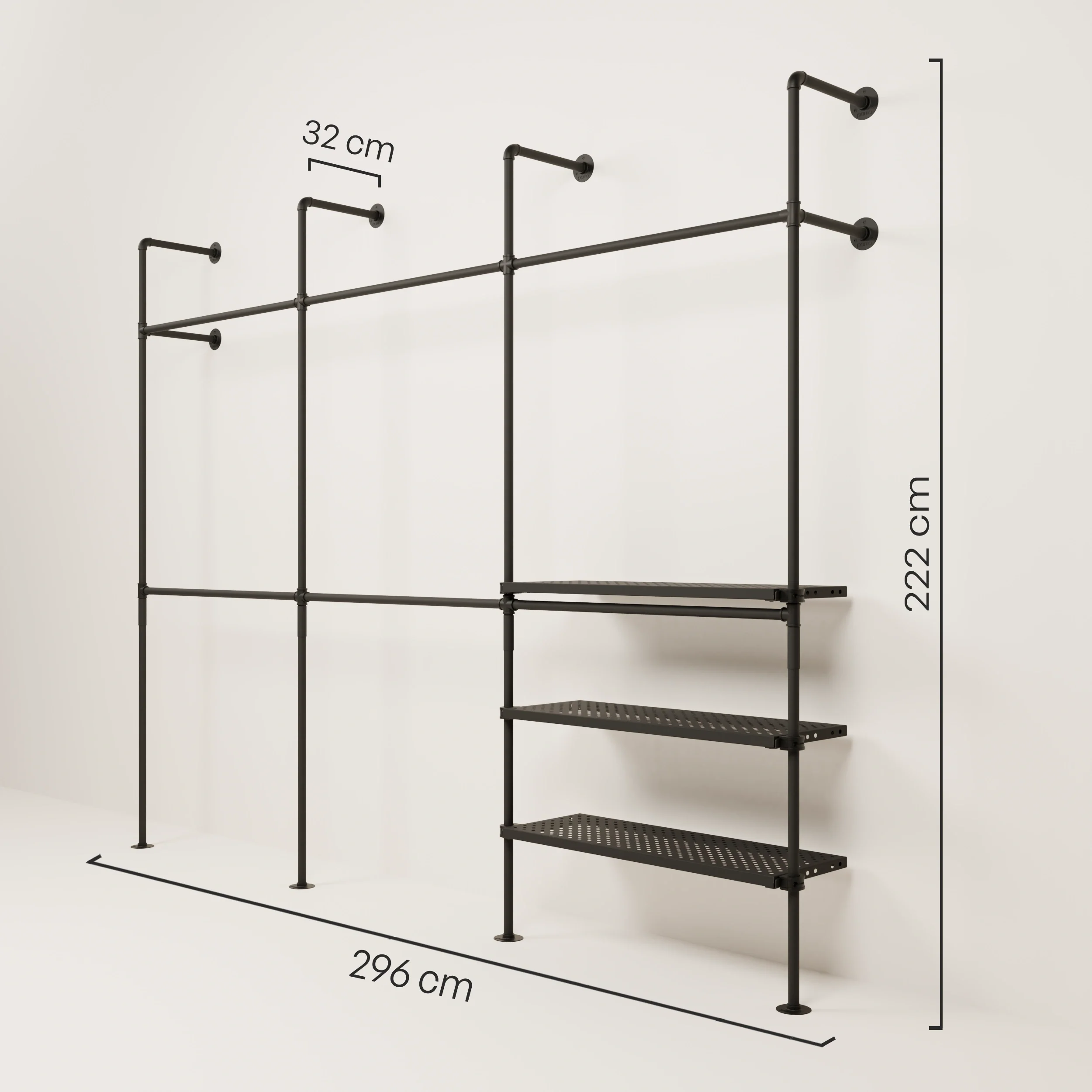 KIM DOUBLE 3 METAL – 3 planken - Image 3