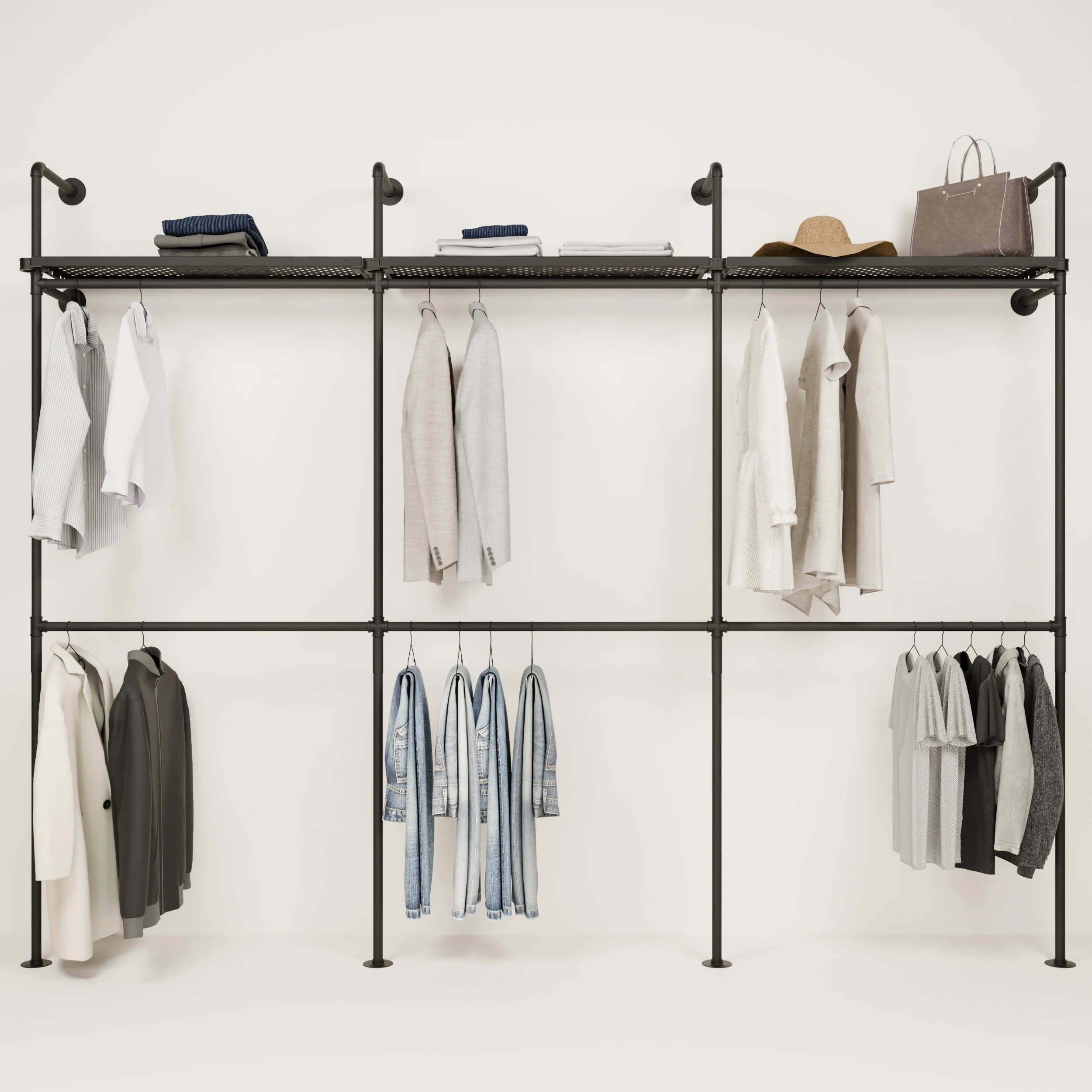 KIM DOUBLE 3 METAL – 3 planken bovenaan