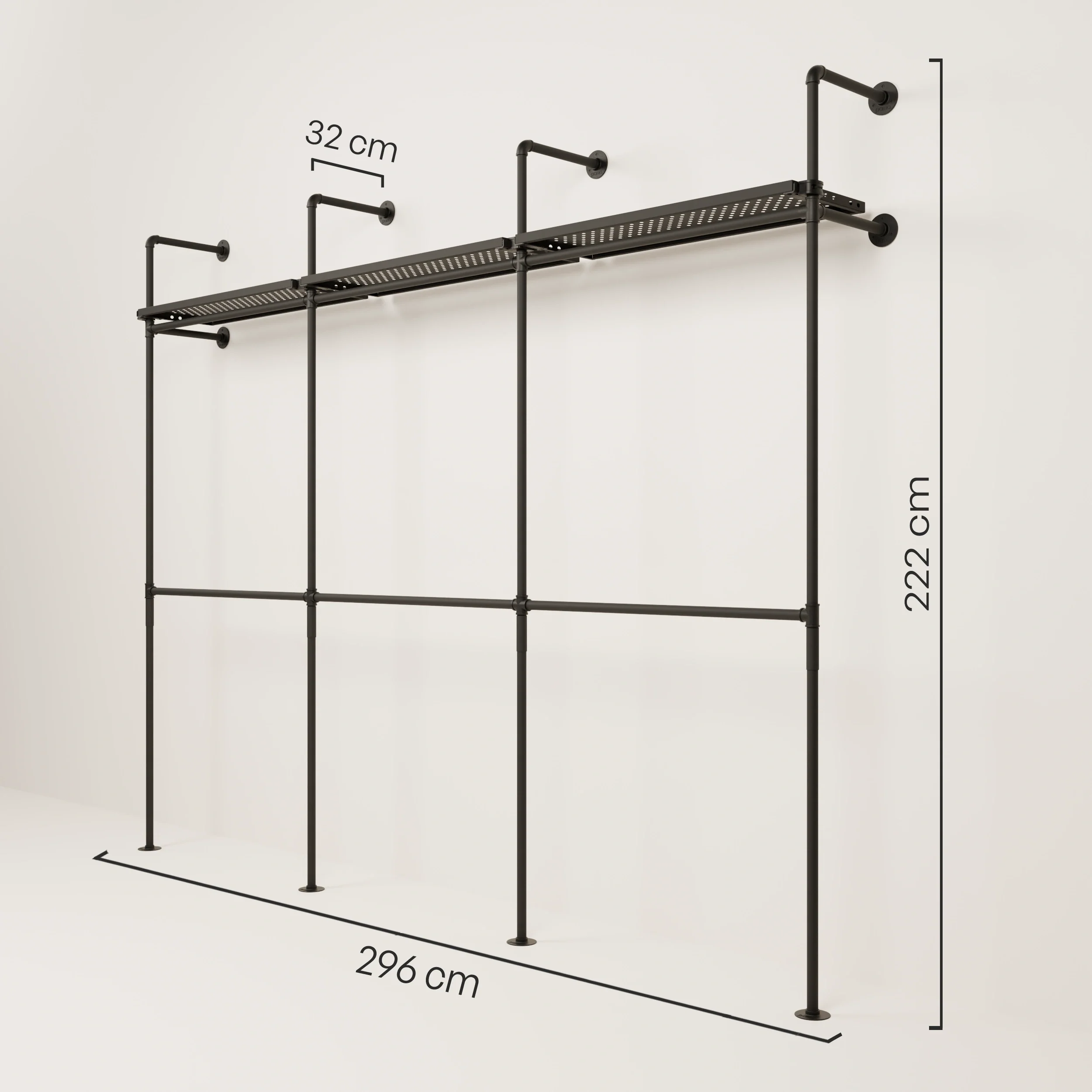 KIM DOUBLE 3 METAL – 3 planken bovenaan - Image 3