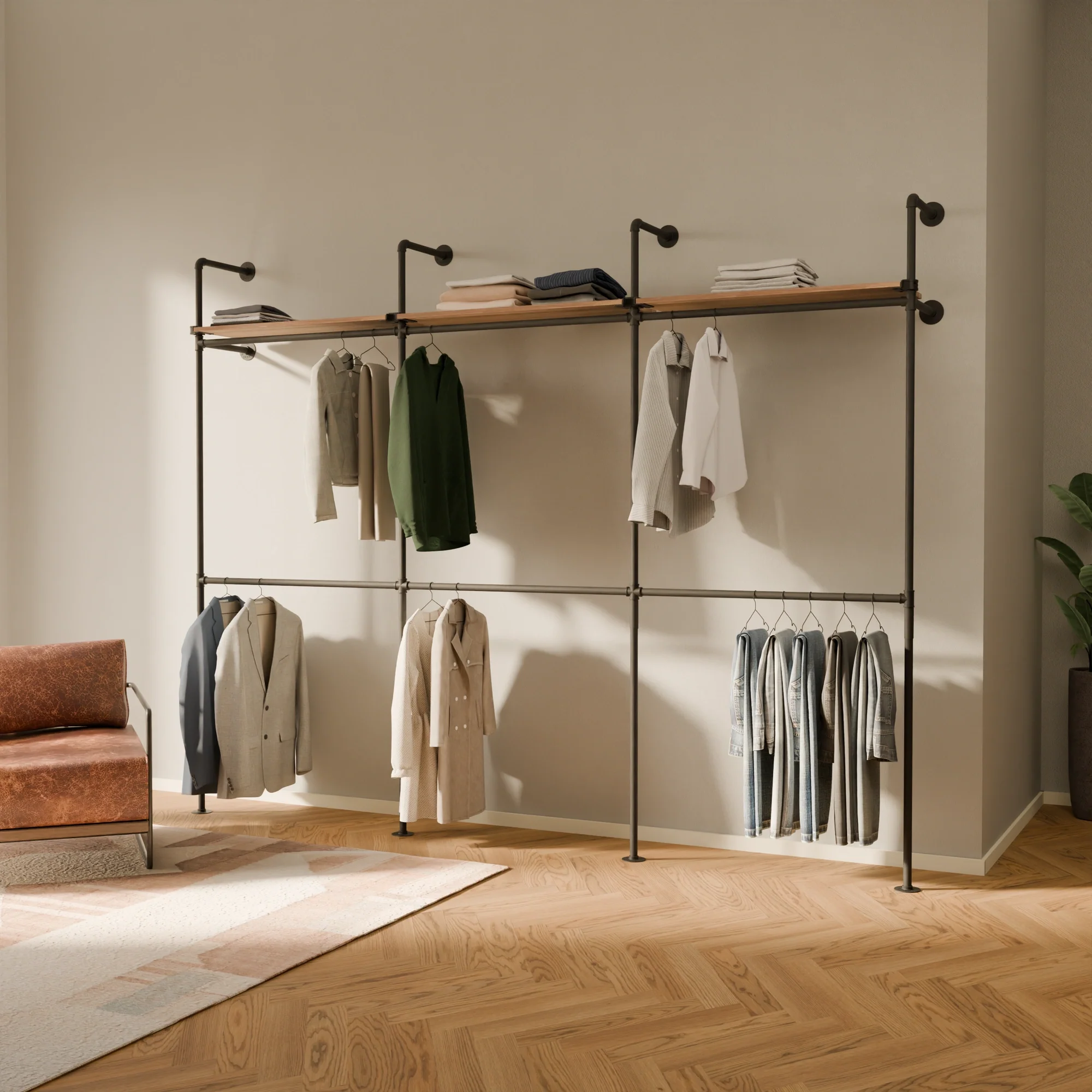 KIM DOUBLE 3 OAK – 3 planken bovenaan - Image 2