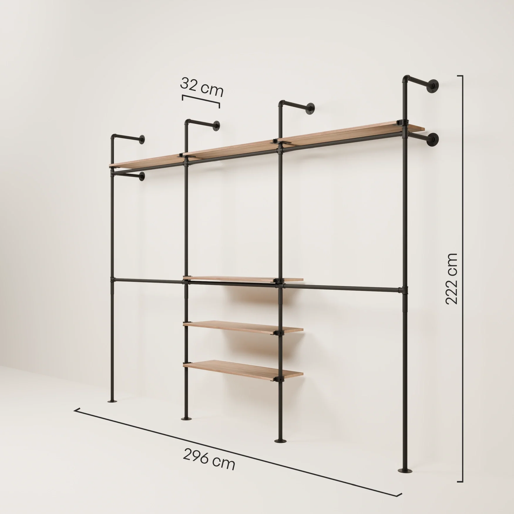 KIM DOUBLE 3 OAK – 6 planken - Image 3