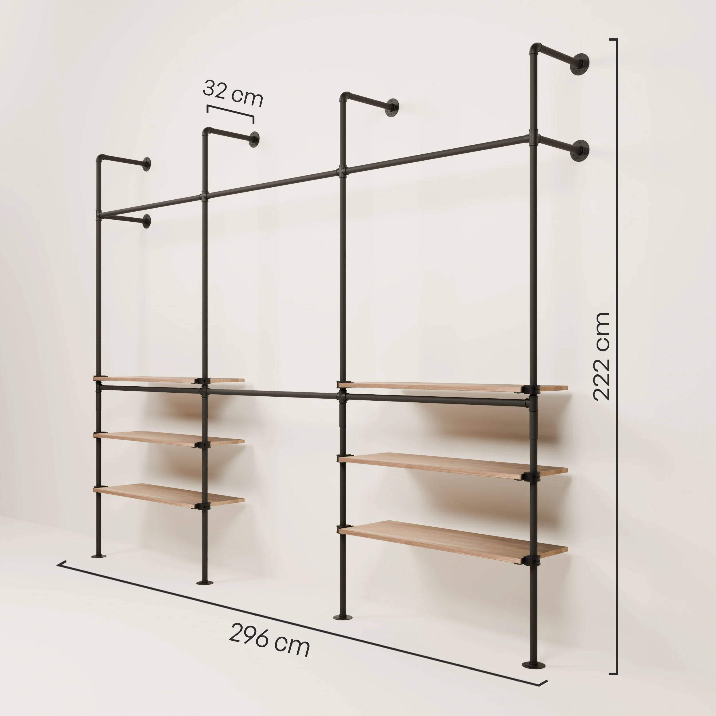 KIM DOUBLE 3 OAK – 6 externe planken - Image 3