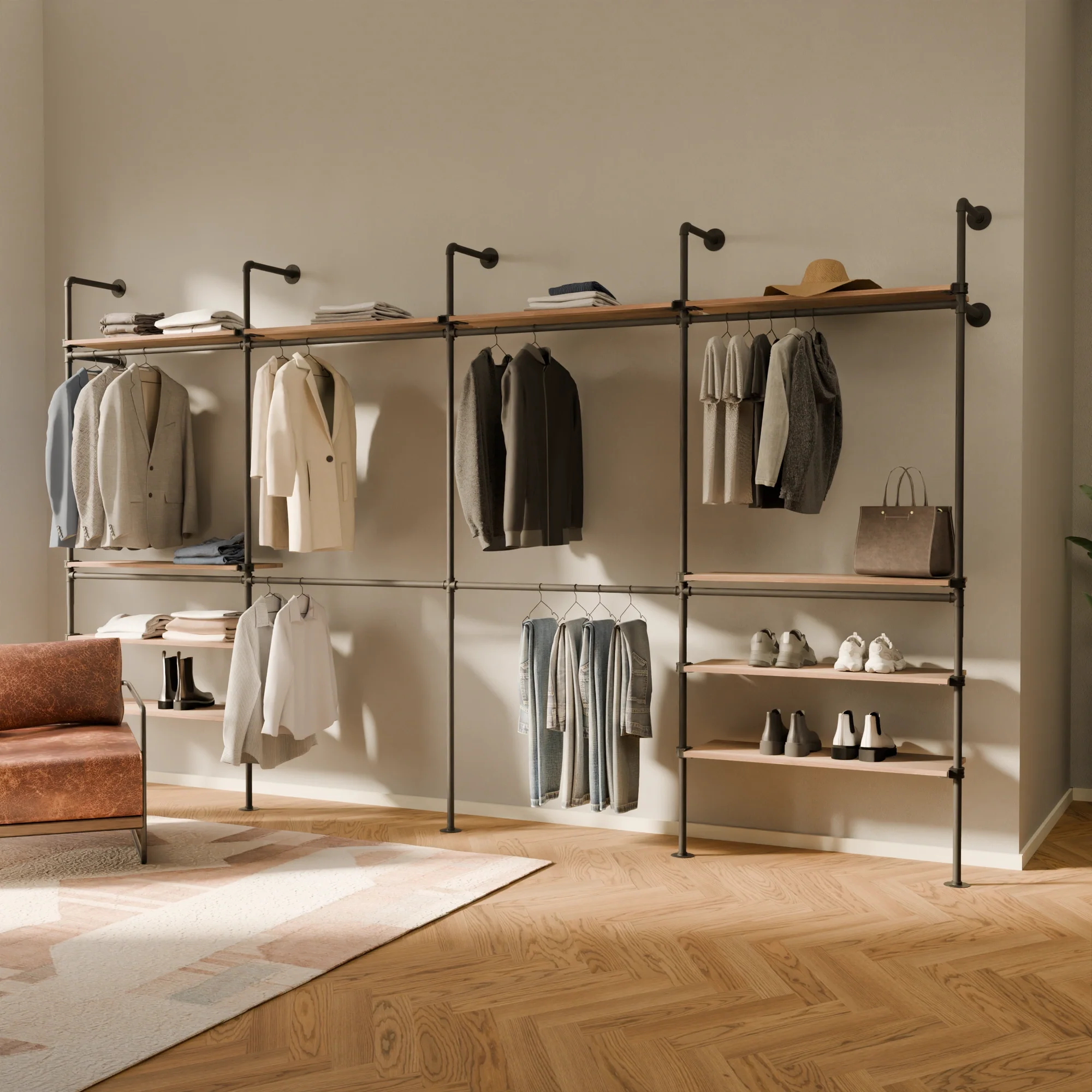 KIM DOUBLE 4 OAK – 10 bovenste planken - Image 2
