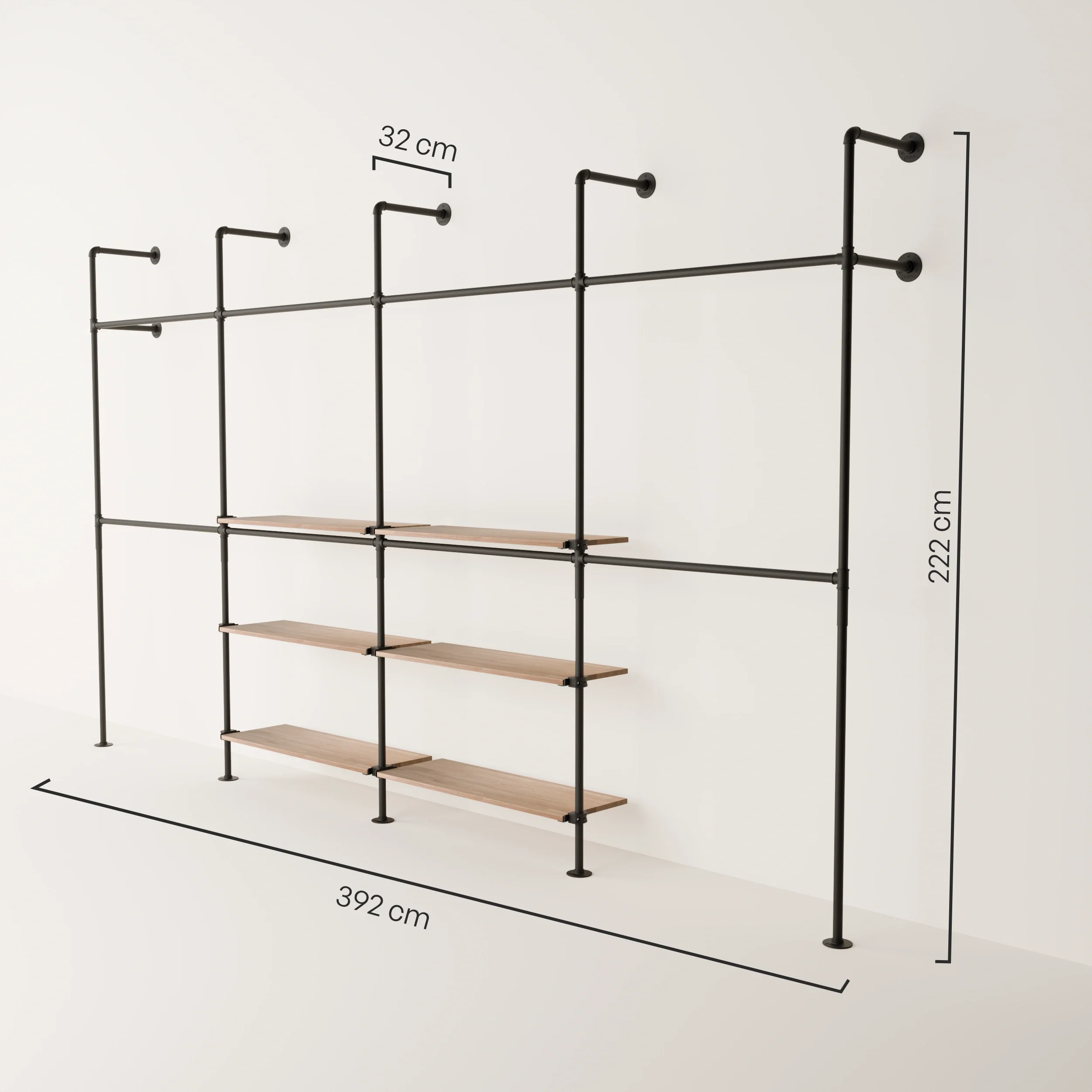 KIM DOUBLE 4 OAK – 6 planken in het midden - Image 3