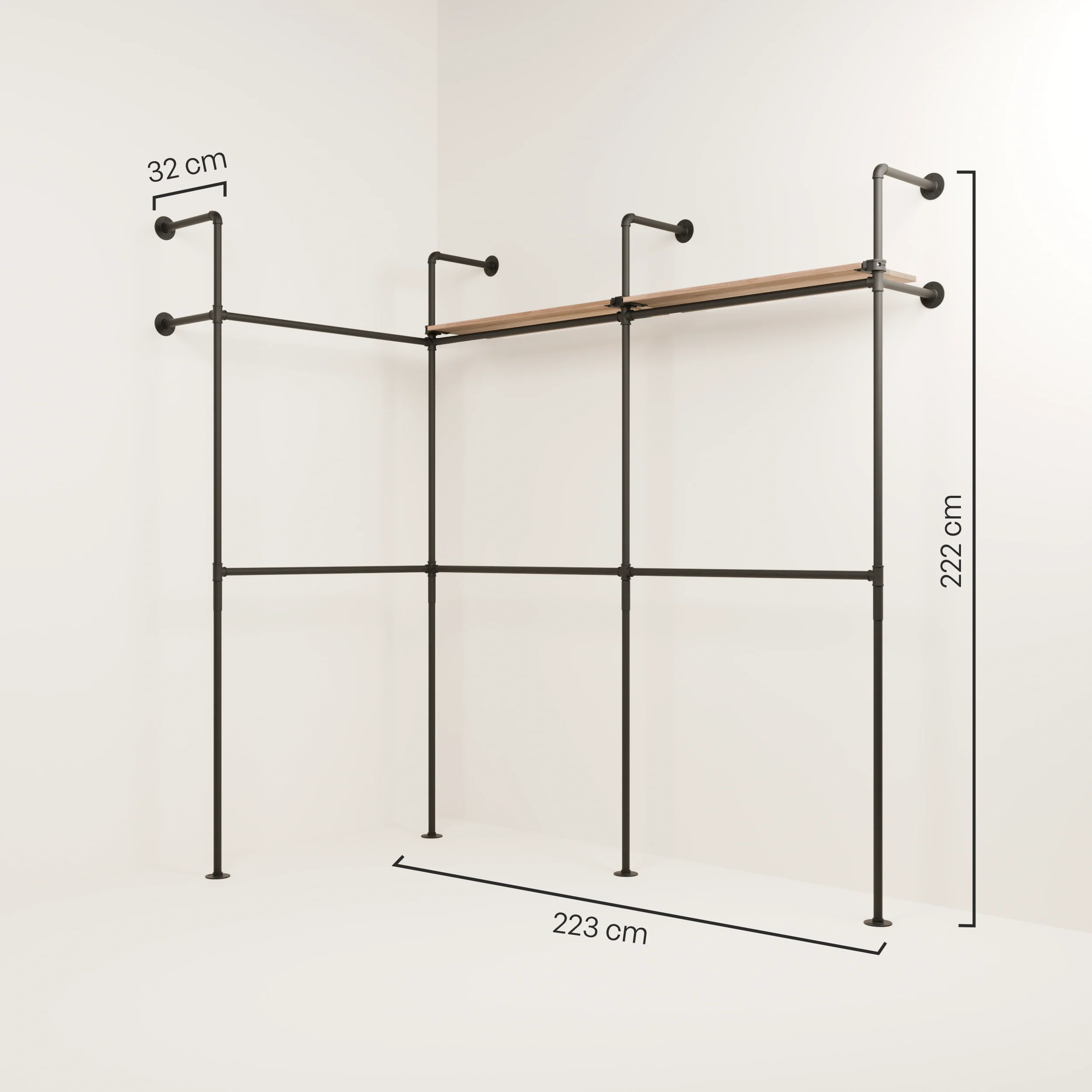 KIM EDGE DOUBLE 3 OAK – 2 planken - Image 3