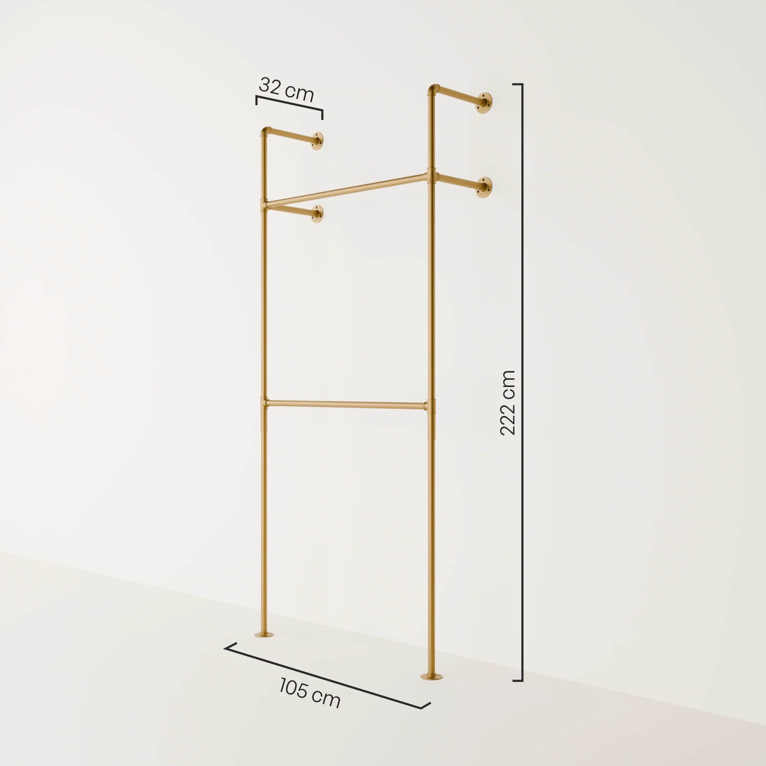 KIM 1 – Garderobesysteem | Industrieel ontwerp | Garderobe Industrieel - Image 3