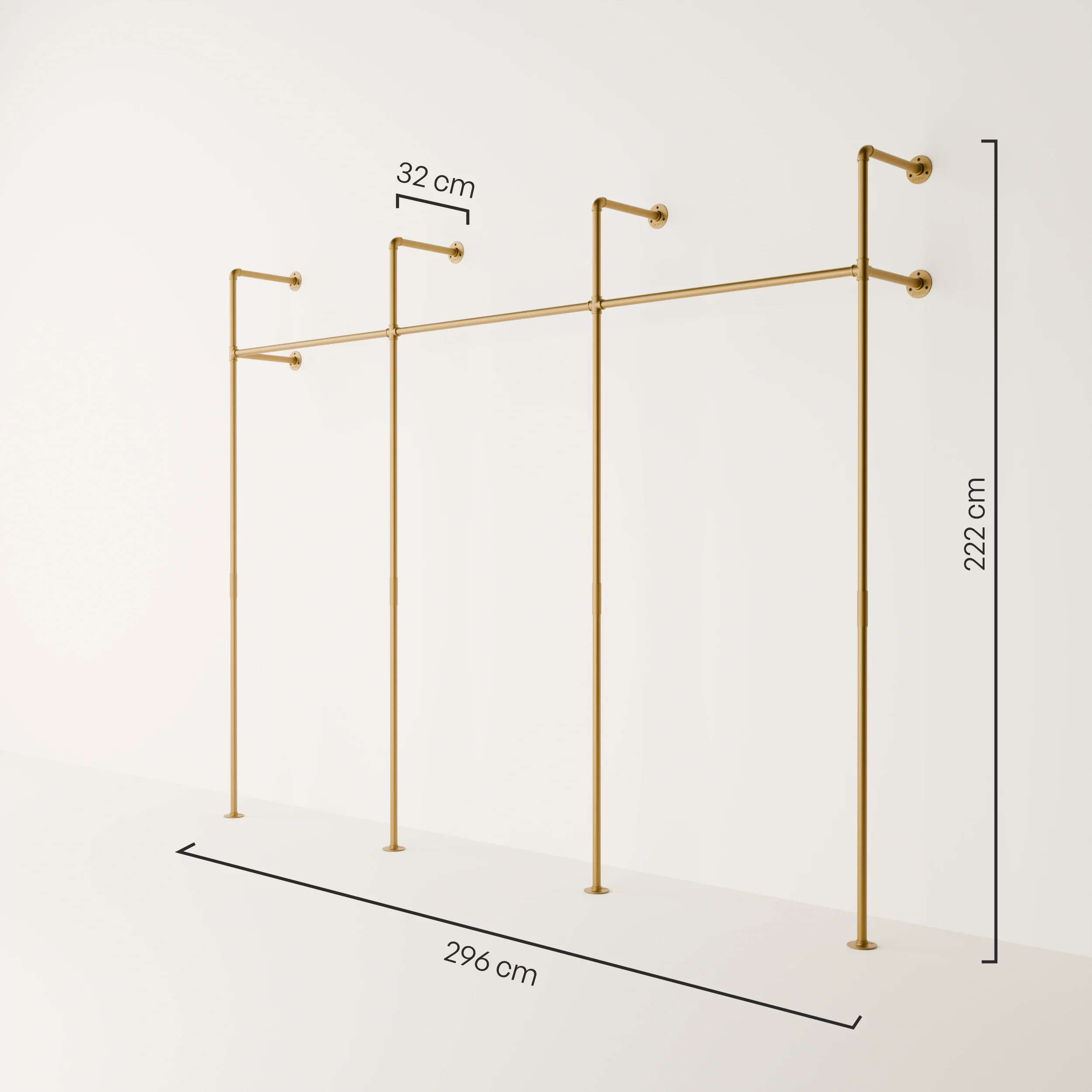 KIM 3 – Gouden kledingstang - Image 3
