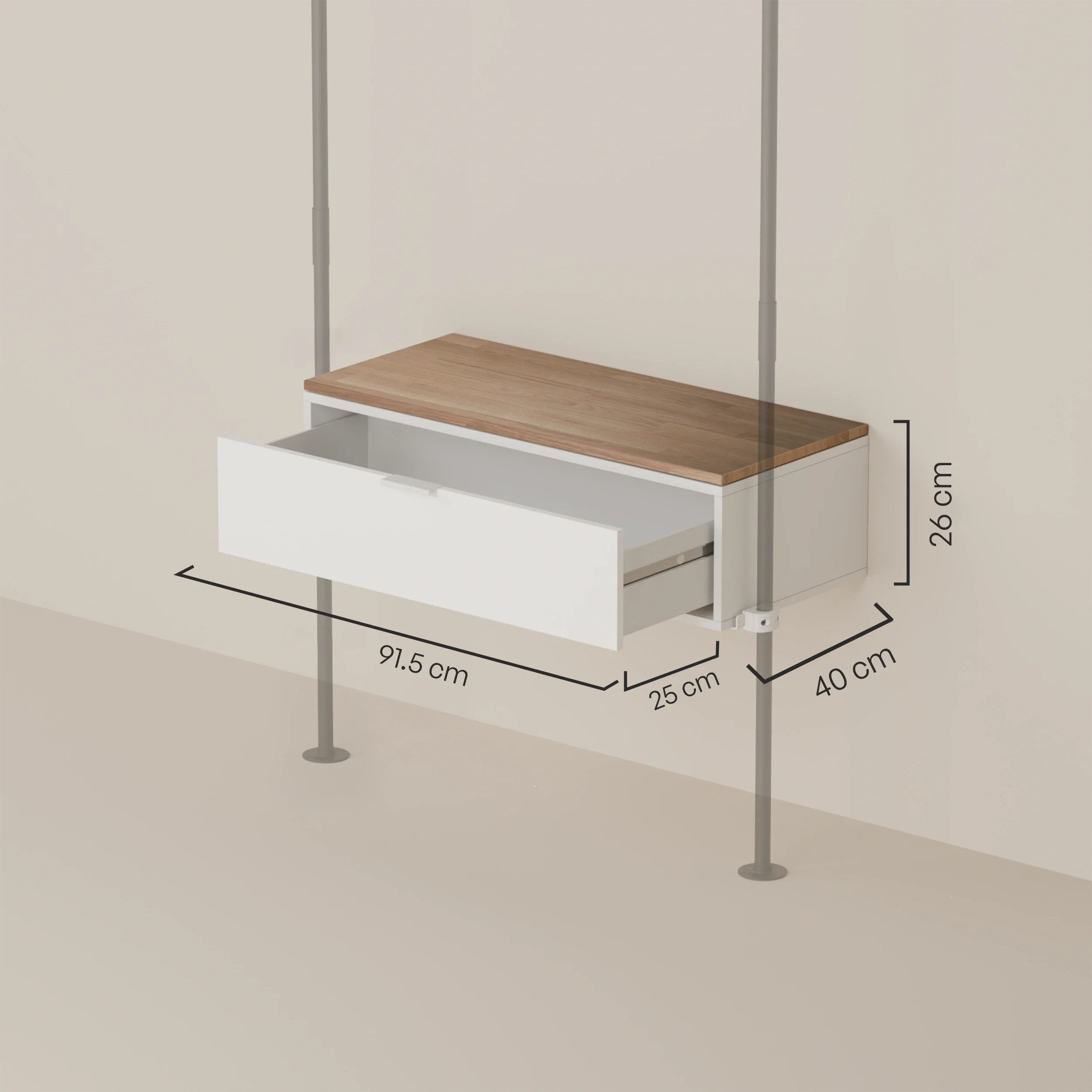 LIV 1 – Ladekast | 1 lade om in te hangen - Image 12