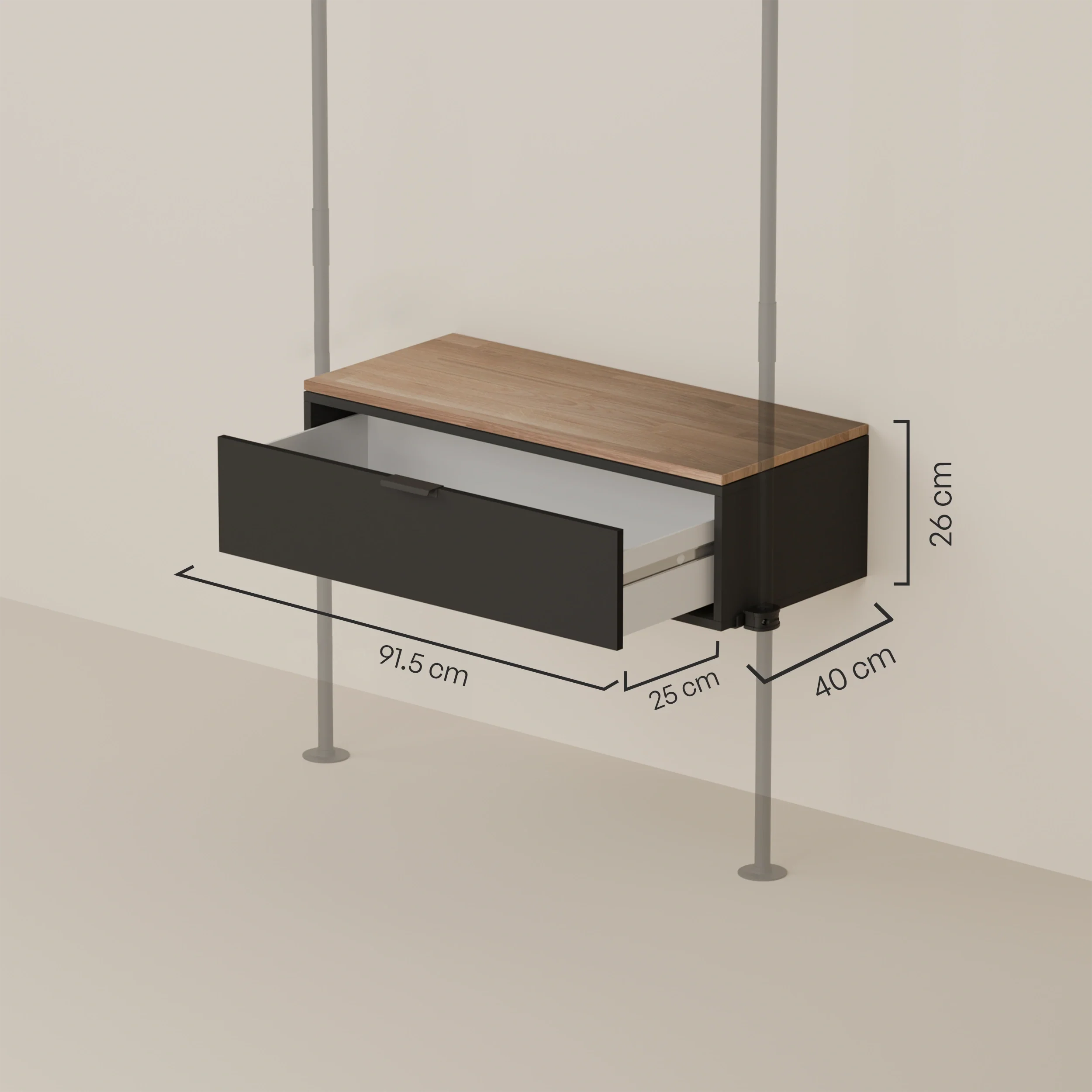 LIV 1 – Ladekast | 1 lade om in te hangen - Image 6