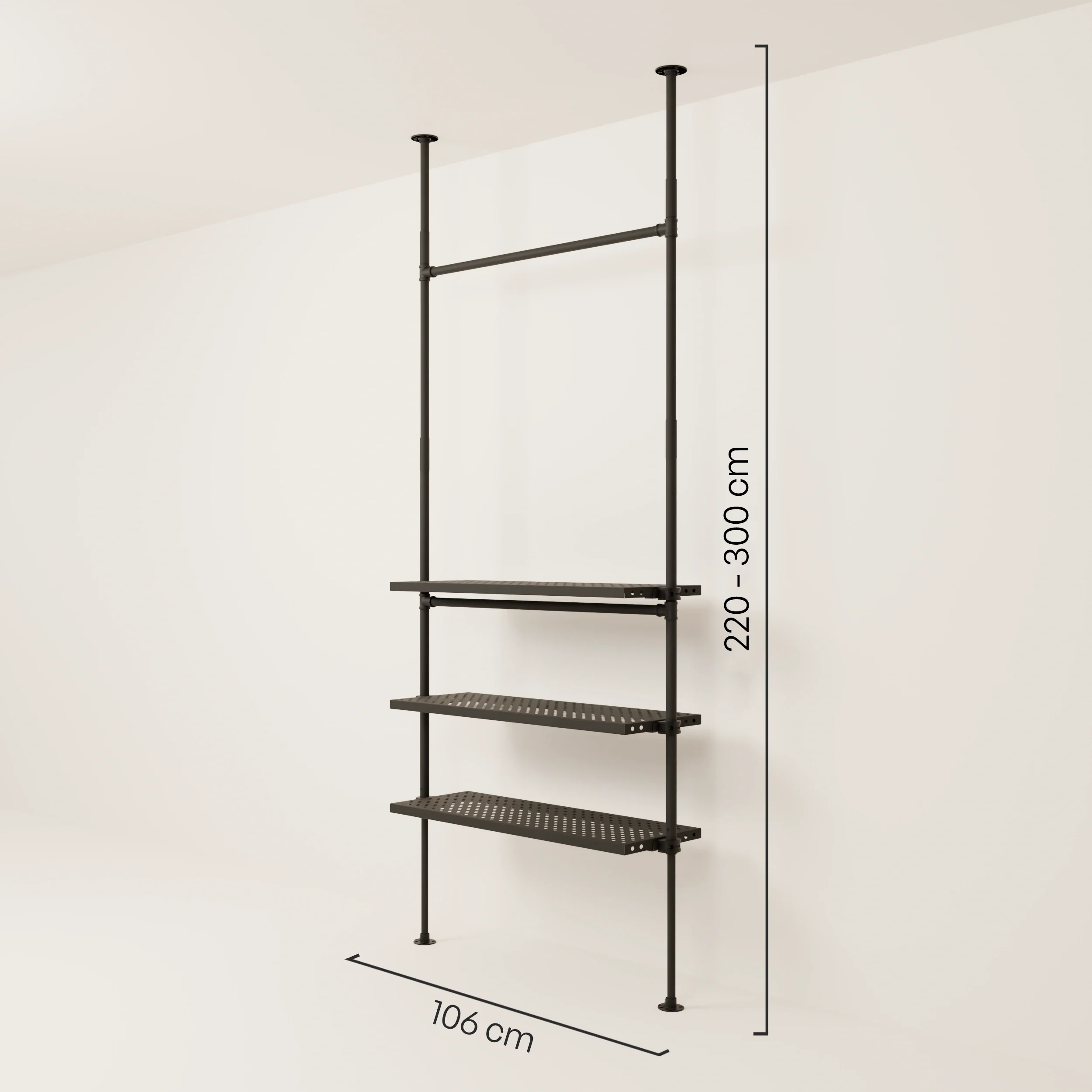 LOFT 1 METAL – 3 planken - Image 3