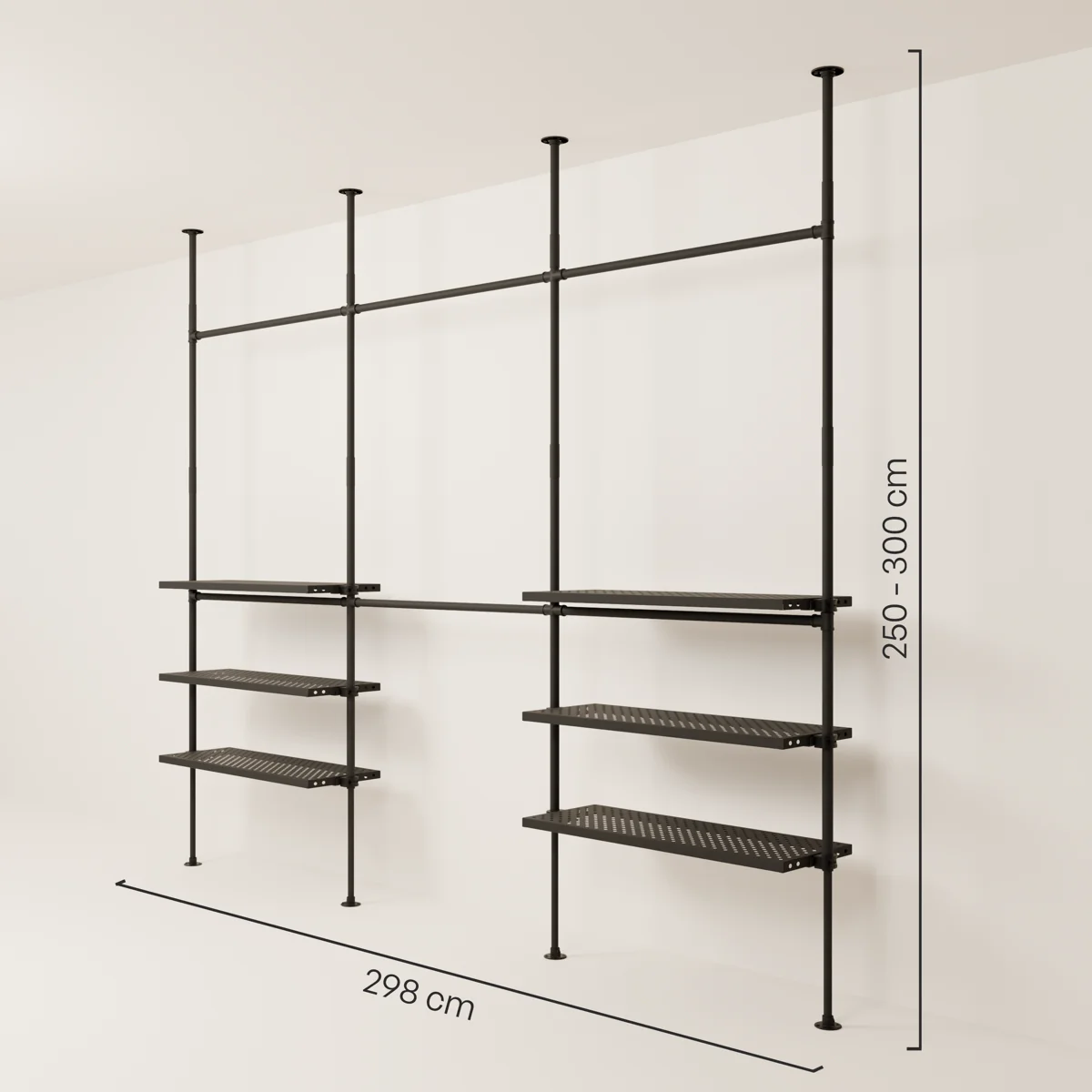 LOFT 3 METAL – 6 planken onderaan - Image 4