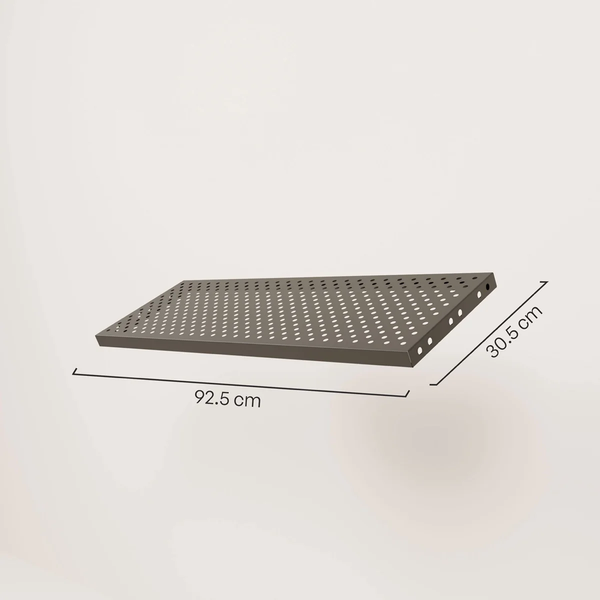 METAL legbord – incl. bevestigingsmateriaal | set van 1 | set van 3 | set van 5 - Image 3
