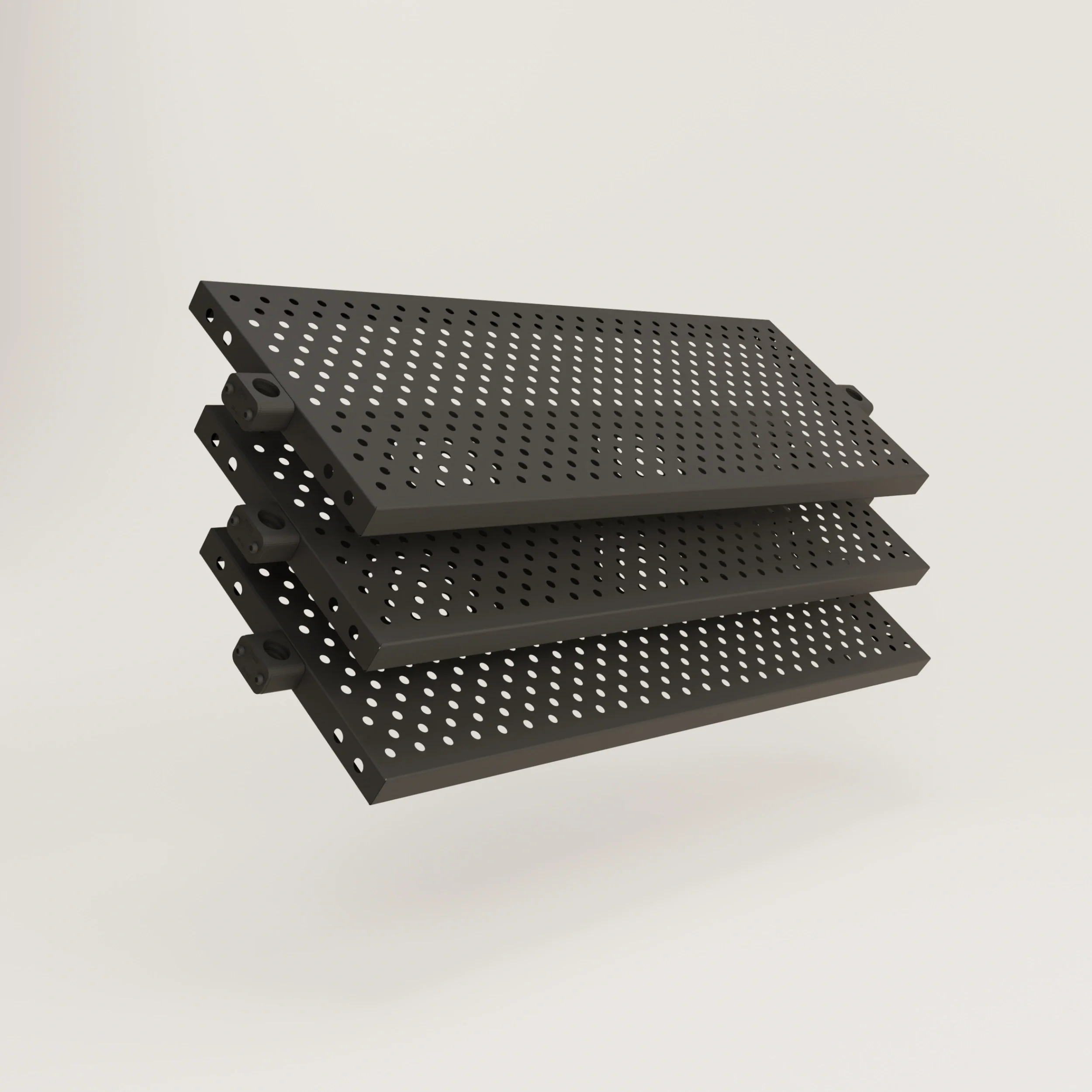 METAL legbord – incl. bevestigingsmateriaal | set van 1 | set van 3 | set van 5 - Image 7