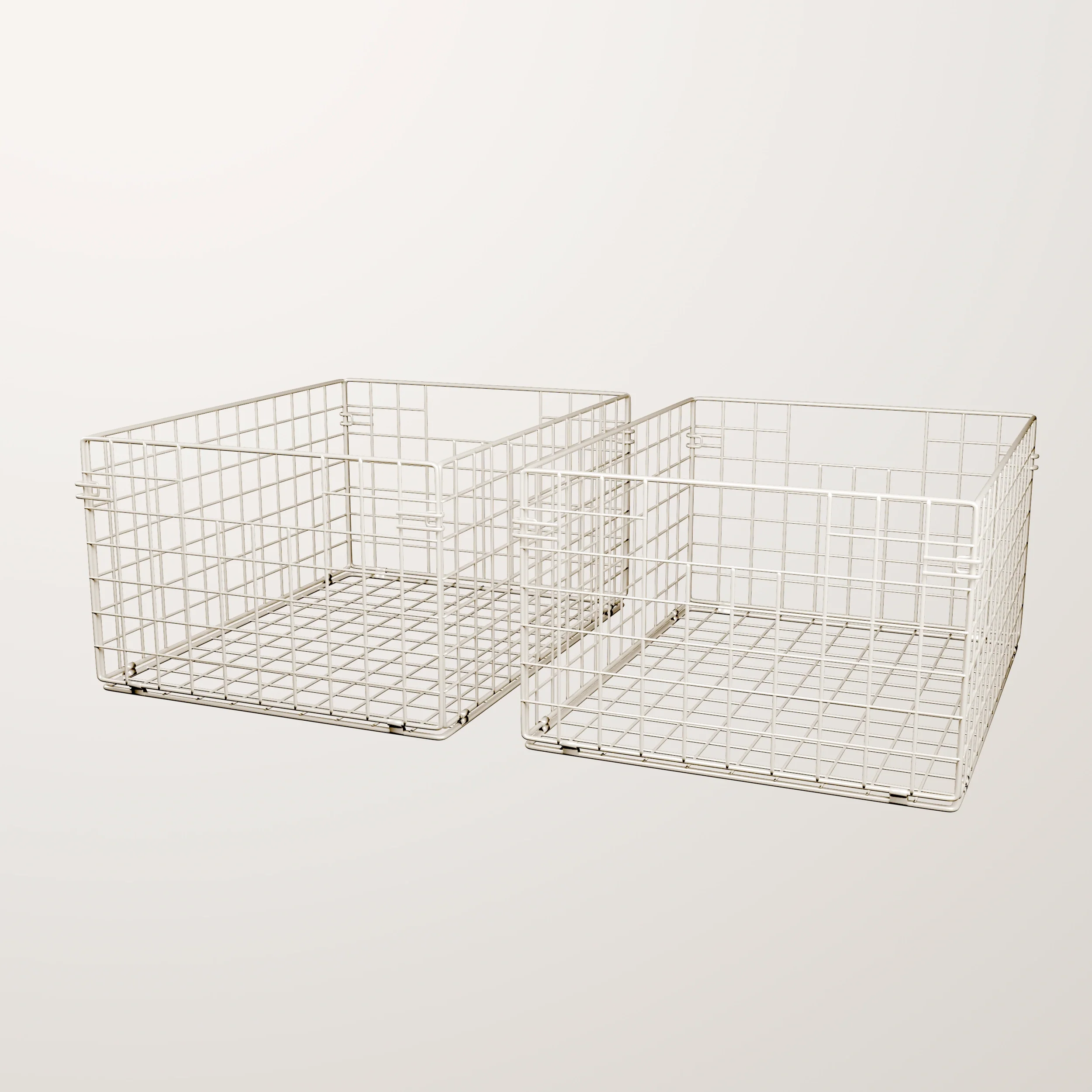 Metalen mand – set van 2 - Image 5