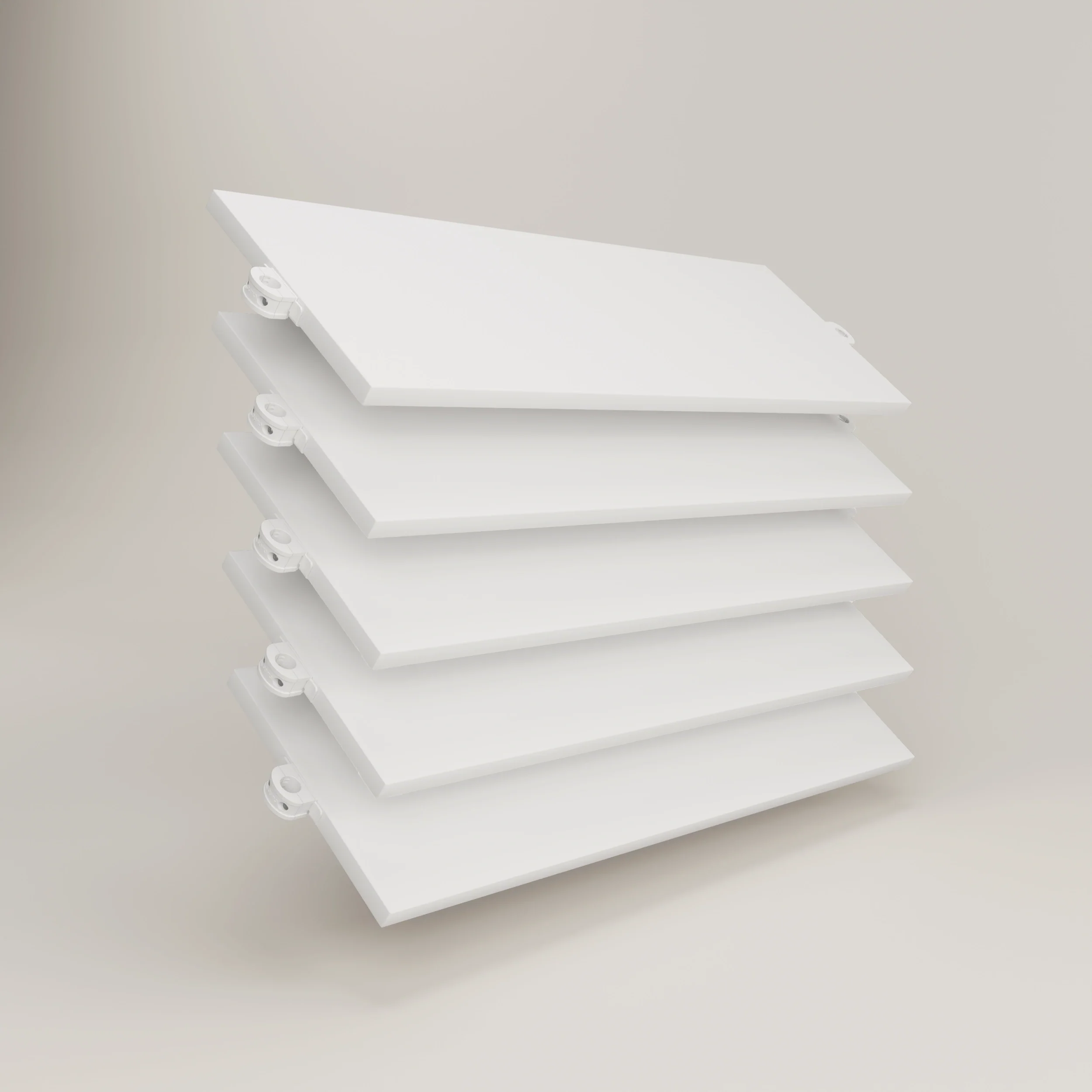 Legbord – wit | incl. bevestigingsmateriaal | set van 1 | set van 3 | set van 5 - Image 7